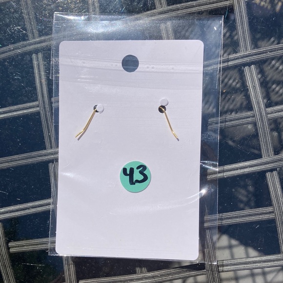 43.  “Sugar Skull” earrings. - Picture 2 of 2